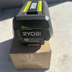 RYOBI 40V Lithium-Ion 5.0 Ah High Capacity Battery