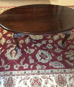 Coffee table with matching chair table