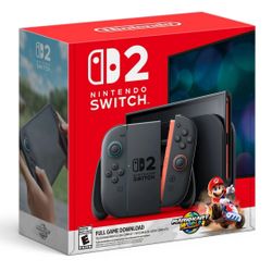 🎮🔥 BRAND NEW Nintendo Switch 2 BUNDLE - Sealed! + Mario Kart World Download 🔥🎮