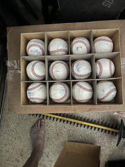 MLB and MILB Rawlings Baseballs 