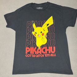 Pokémon Pikachu Graphic T-Shirt – Size Large