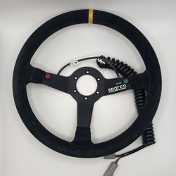 SPARCO Competition R 368 Steering Wheel (380mm) Suede