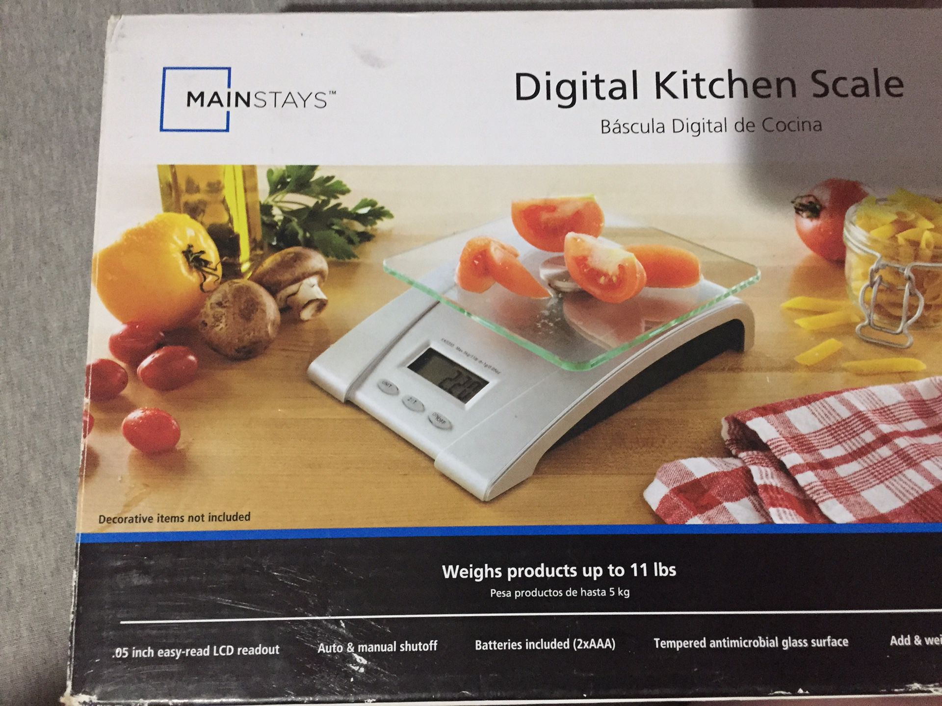 Kitchen scale , jars, and medical labels