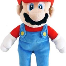Little Buddy Super Mario All Star Collection 1414 Mario Stuffed Plush, Multicolored,9.5

