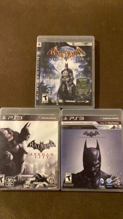 Batman Arkham Trilogy For The PS3