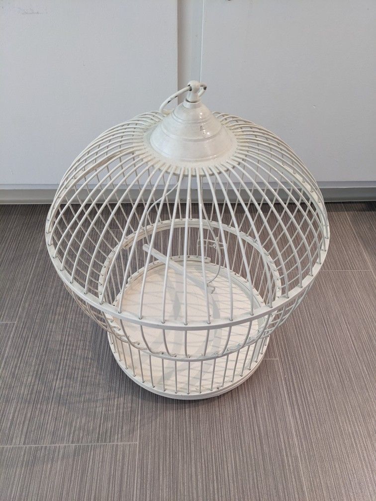 Bird Cage - Metal - Vintage 