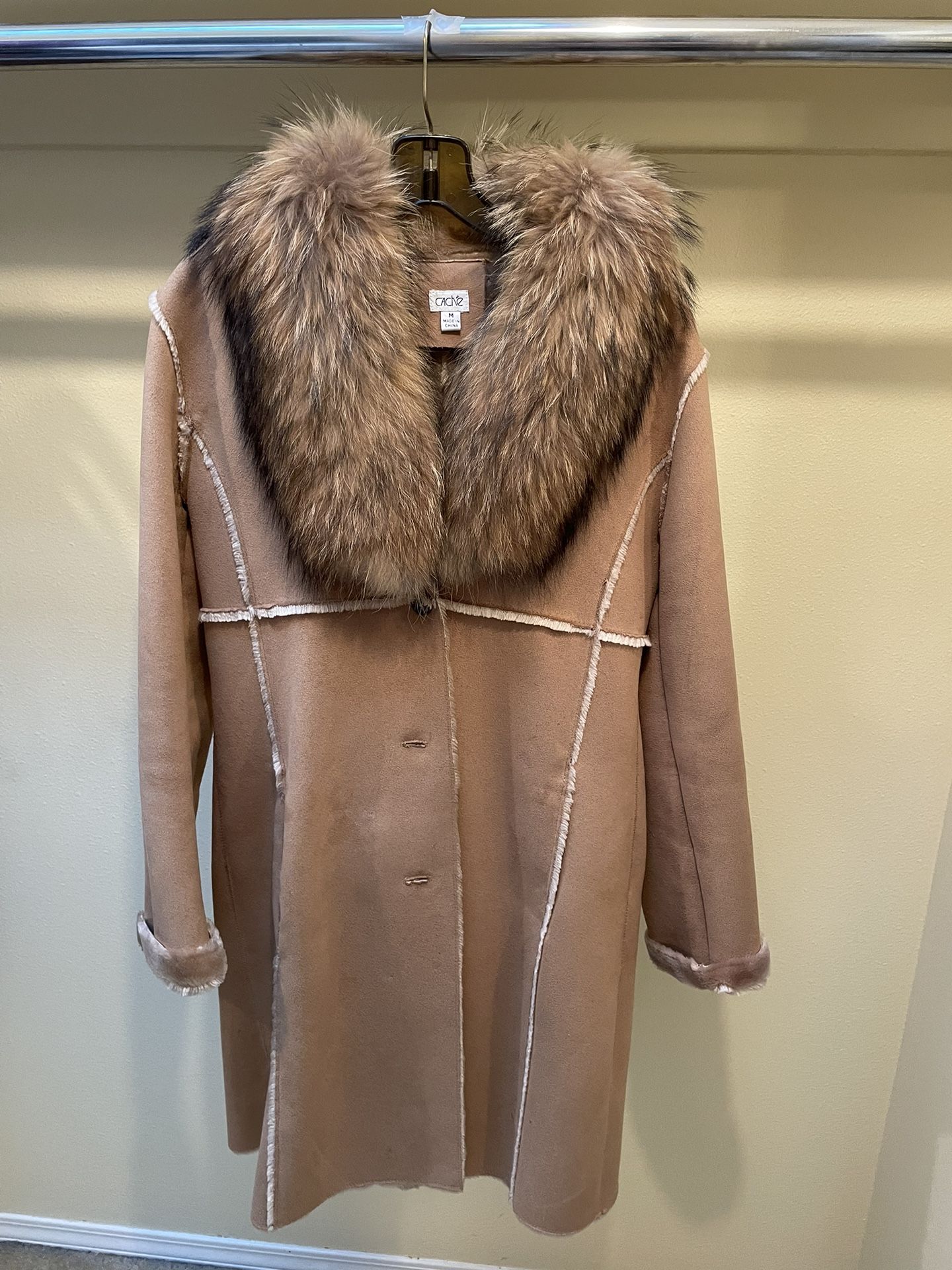 Coach Leather Jacket ( Brown)