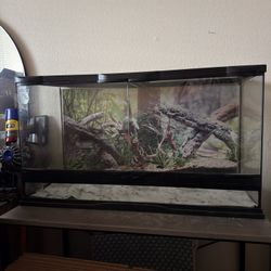 25 gallon front opening terrarium 