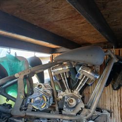 Swift Softail Frame  Plus Parts For Sale Or Trade Individually Or All