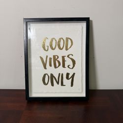 Good Vibes Wall Art 
