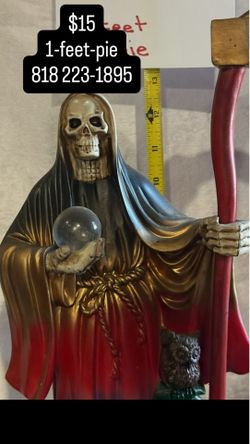 Santa muerte de 7 colores