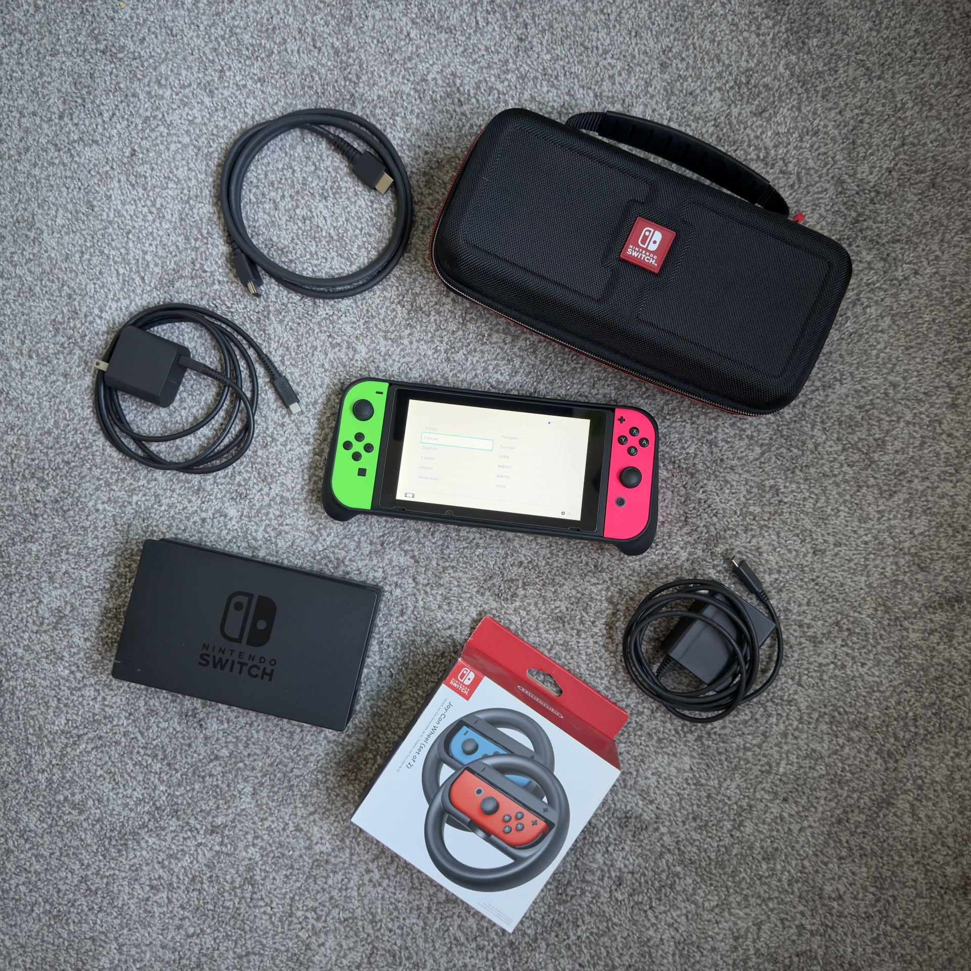 Nintendo Switch w/ accessories