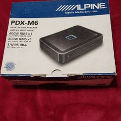 ALPINE PDX-M6 Mono AMPLIFIER