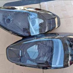 07-11 Hyundai Accent Headlights Luces Micas Calaveras Faros Faroles Focos Headlamps 