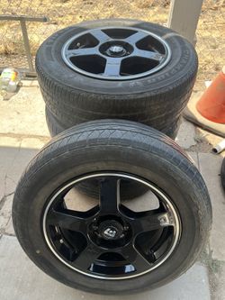 Used Tires But New Rims