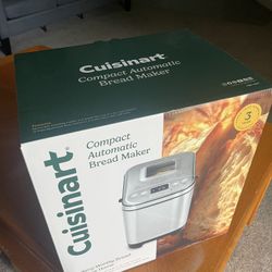 New! Cuisinart Compact Bread Maker – $170+ Retail – Sealed in Box