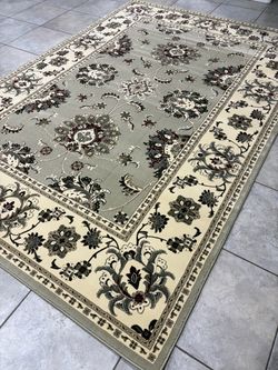 Thomasvillie 7x10ft thick area rug new