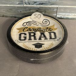 Graduation Paper Plates (50)