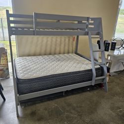 Bunk Bed With Mattress Delivery Available 