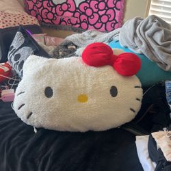 big hello kitty face plushie