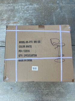 Contemporary coz mid stools NEW BLK/WHT