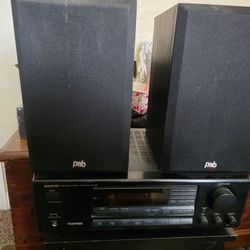 Onkyo Receiver + 2 Psb Speakers