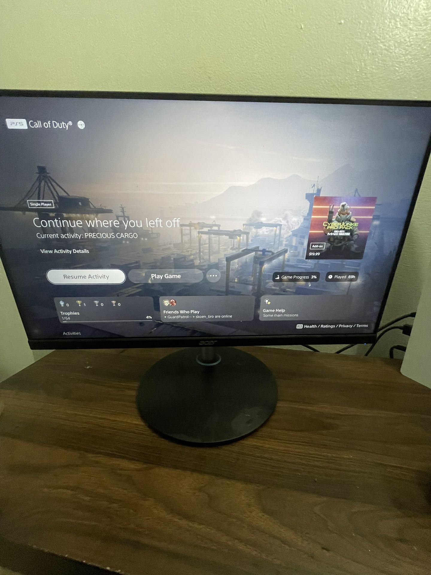 Acer monitor 165 hz