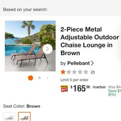 Outdoor Pool/patio Lounge Chairs