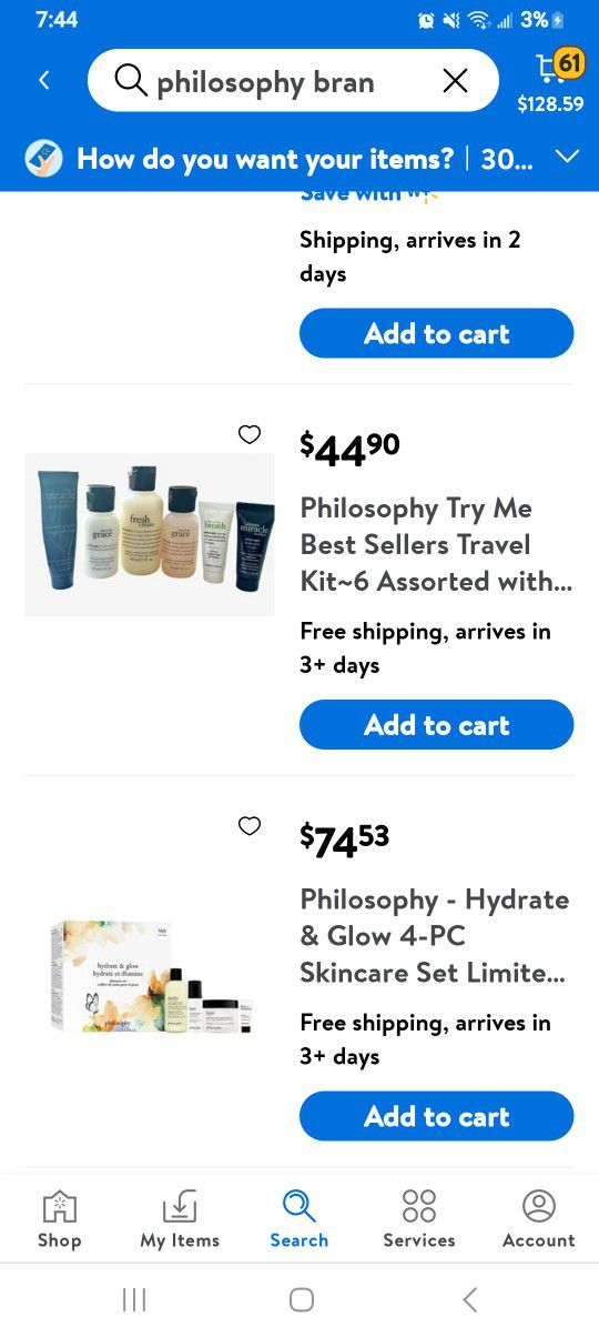 Philosophy Gift Baskets 
