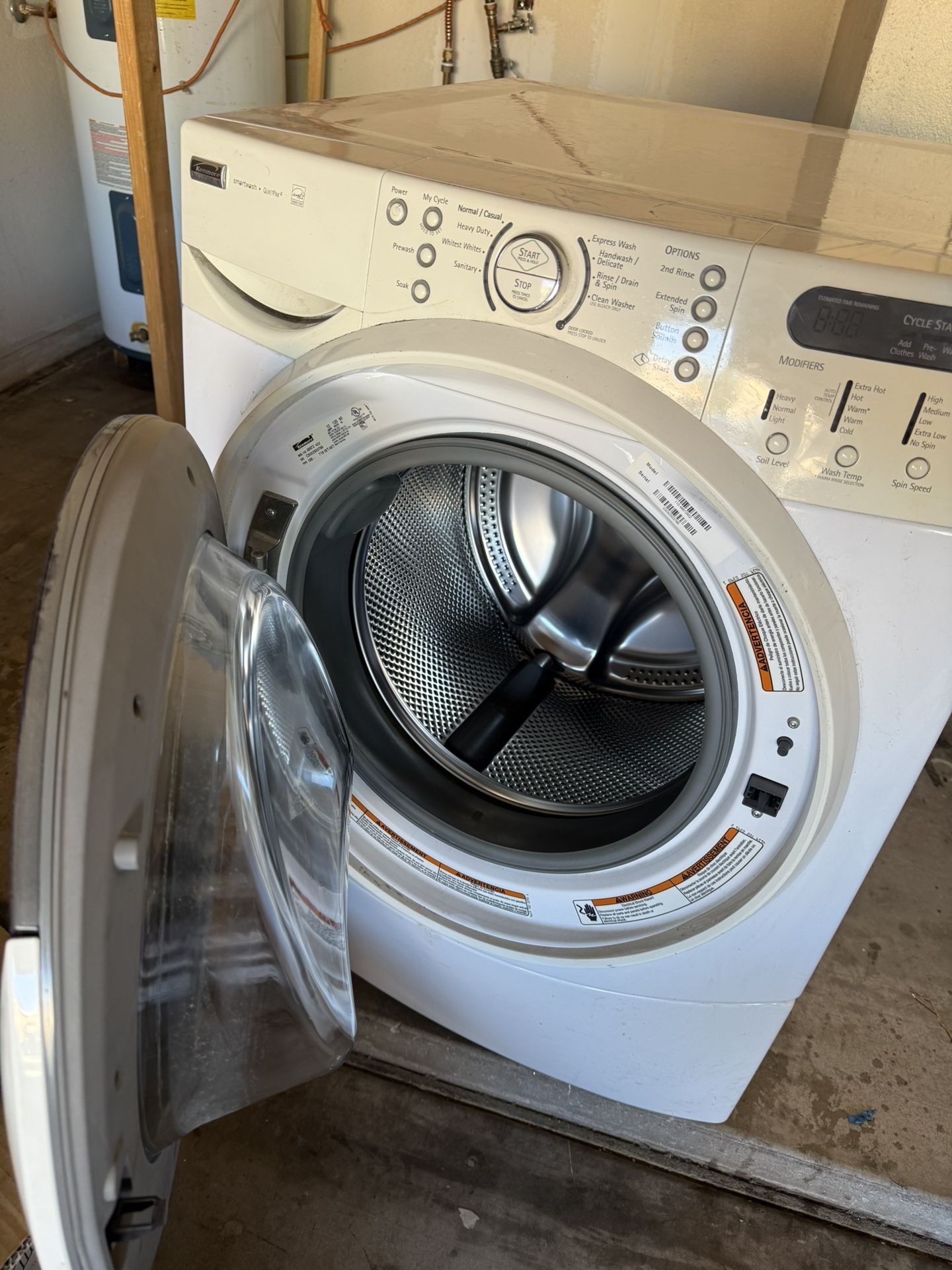 Washer, Kenmore Brand