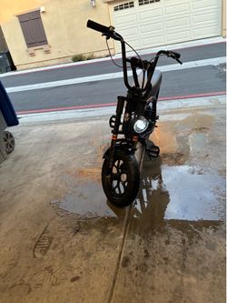 E-bike , a hurricane e-bike , not so bad nor small , for kids and adults