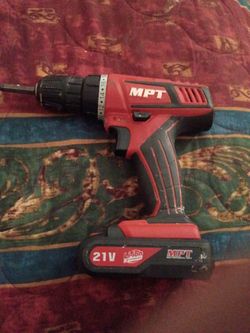 Mpt cordless drill