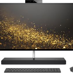 HP ENVY 27qd All-in-One (Intel i7-9700T 8-Core, 64GB RAM, 2TB SATA SSD, 27" Touch 4K UHD (3840x2160), NVIDIA GTX 1050, Webcam