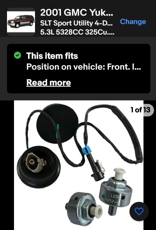 2001 GMC/GM Yukon/Suburban/Sierra Parts.