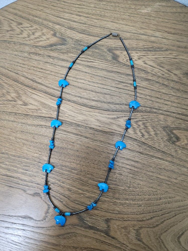 Turquoise Stone Necklace