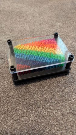 Rainbow 3D Pin Art Toy