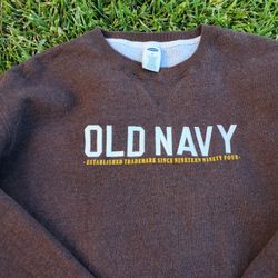 Vintage Old Navy Crew Neck Sweater XL 