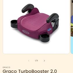 Graco TurboBooster 2.0 Backless Booster Car Seat (Trisha)