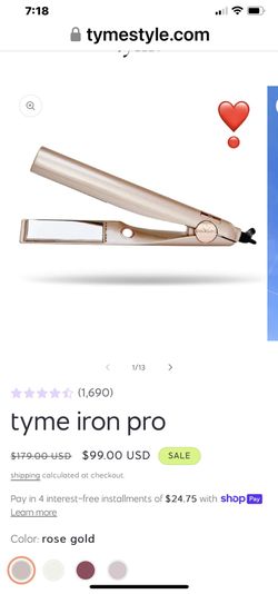 Tyme Style Straightener