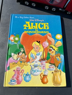 Walt Disney Alice in Wonderland Story Book