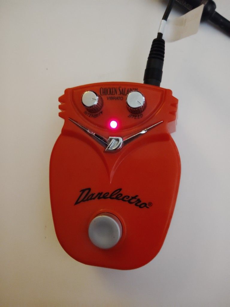 Rare Danelectro Chicken Salad Vibrato Guitar Effect Pedal