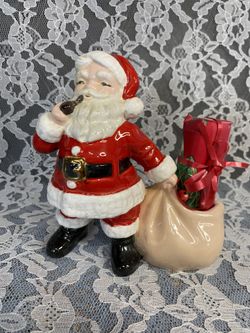 Santa Claus Figure With Bag Of Presents