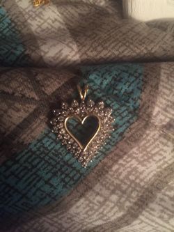 Diamond Heart Pendent