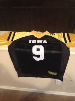 Iowa Hawkeye Jersey size Large