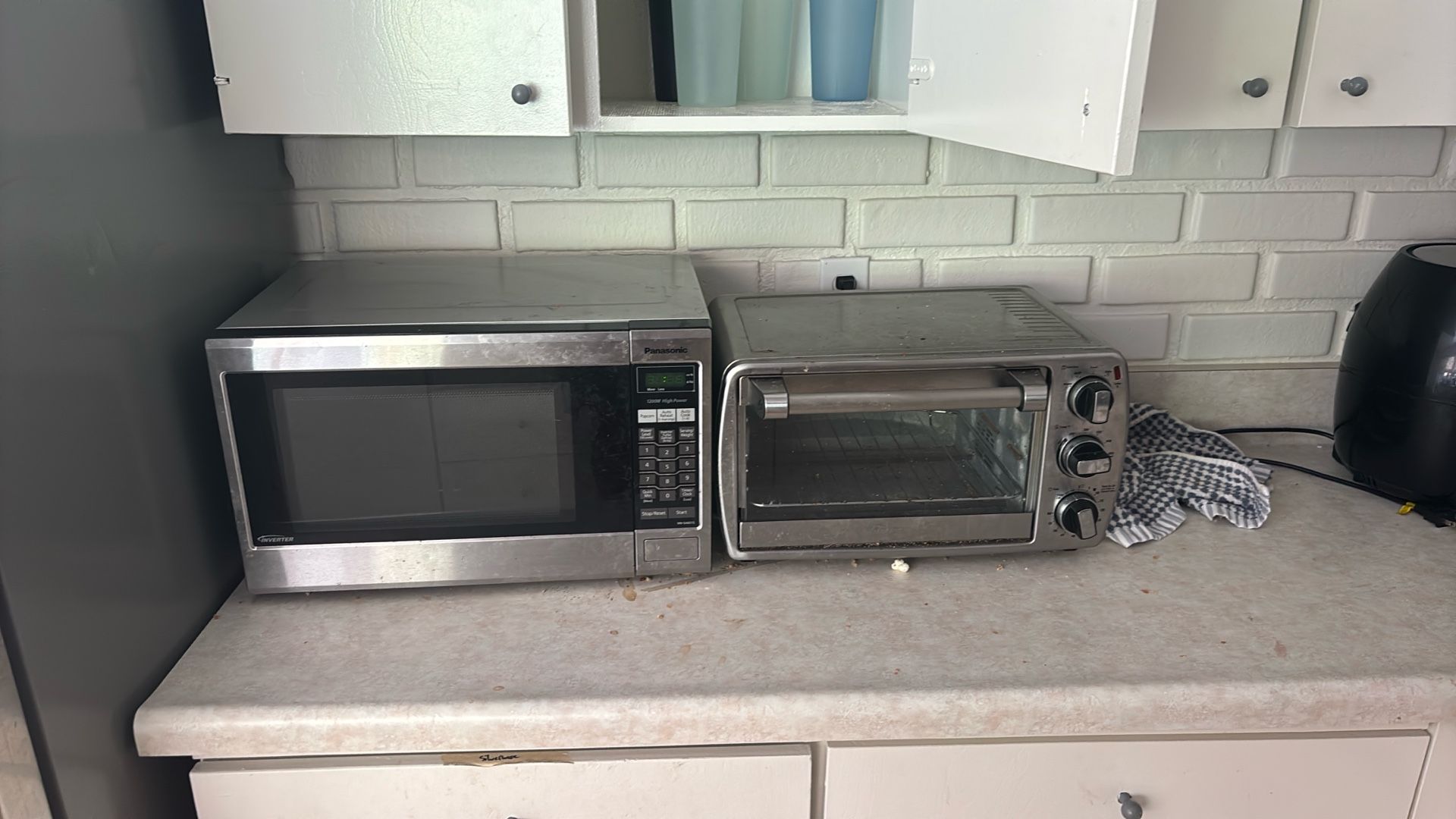 Microwave And Toaster