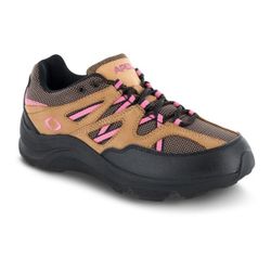 Apex V752W Women's Sierra Hiking Shoe 7.0 Medium Brown/Periwinkle Lace

