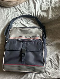 Vintage 90’s British Aiw Ways carry on bag