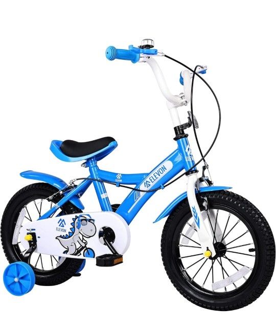Kids Bike 12 Inch 14 Inch 16 Inch 18 Inch Dinos for Boys Girls Ages 2-9 Years Old
Kids Bicycle with Removable Training Wheels and Basket