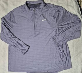 Nike Court Men's XXL Dri-Fit 1/4 Zip Tennis Pullover Grid Knit
