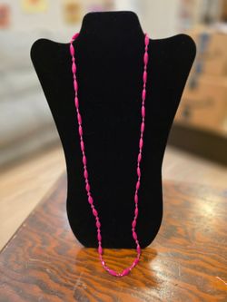 Pink Beaded Necklace